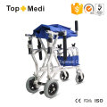 Silla de ruedas manual de aluminio plegable Topmedi Air Plane Transit